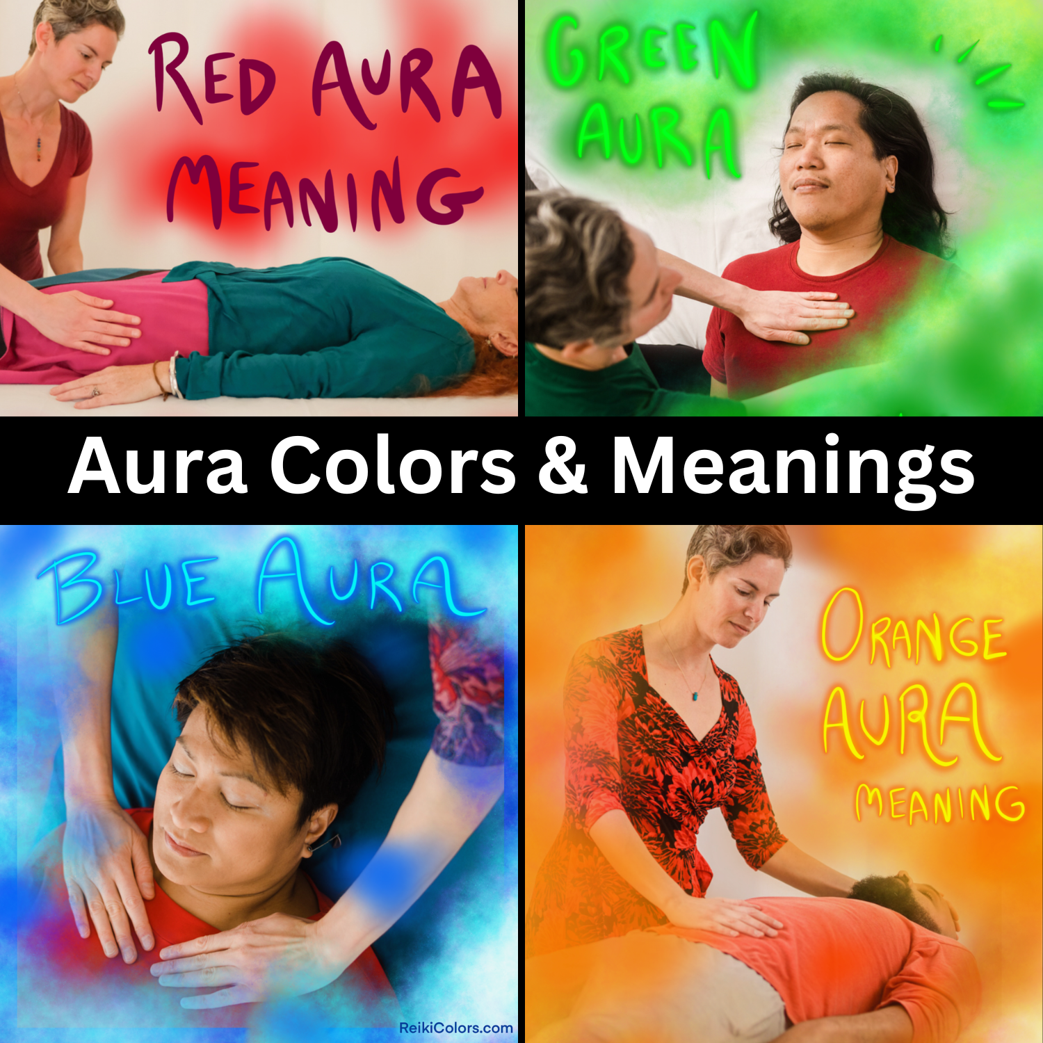 Aura colors and meanings