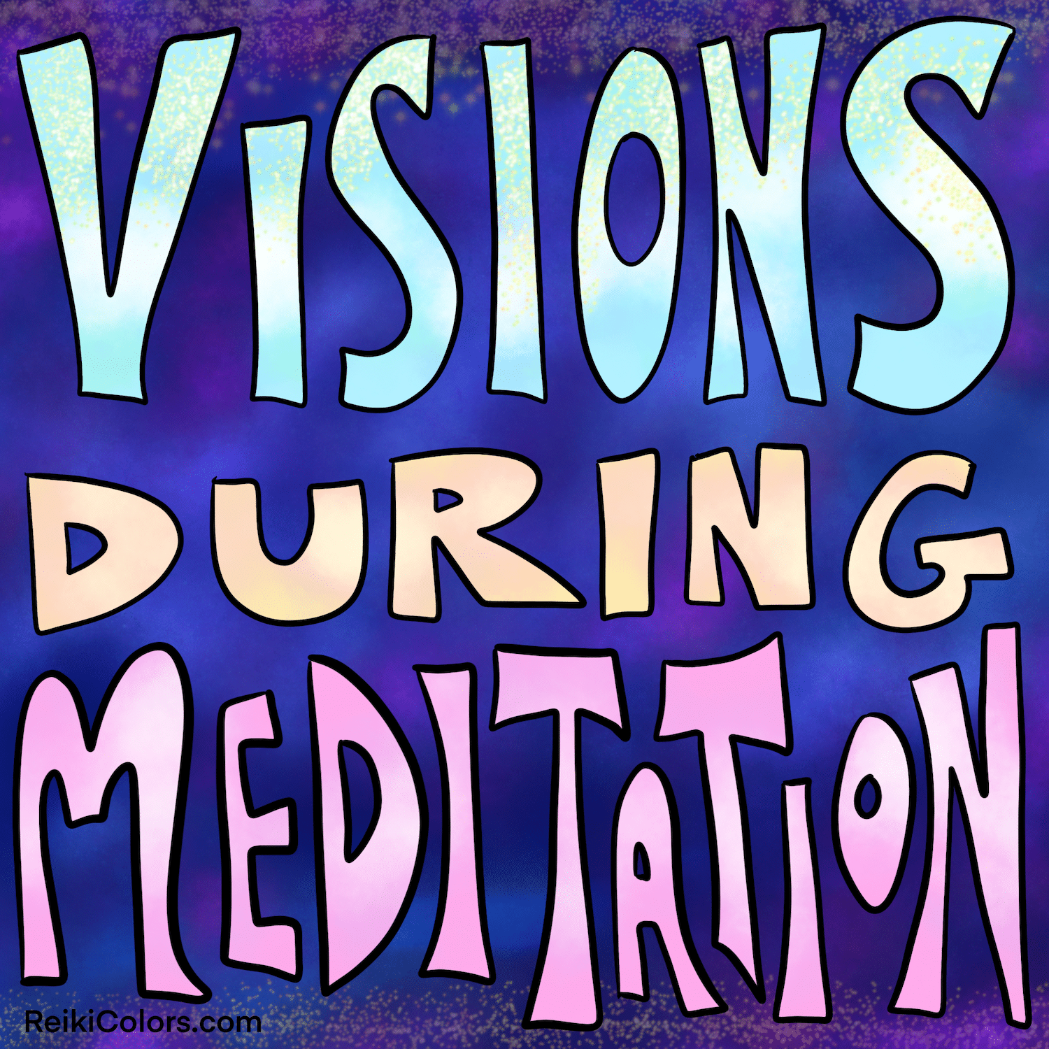 Visions during meditation